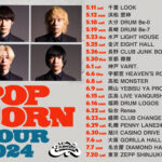 THE BAWDIES「POPCORN TOUR 2024」