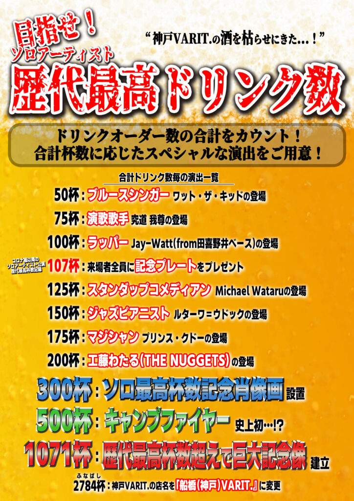 THE NUGGETS pre. SPECIAL FREE SHOW 「完全無料 外伝 -工藤わたる七変化編-」