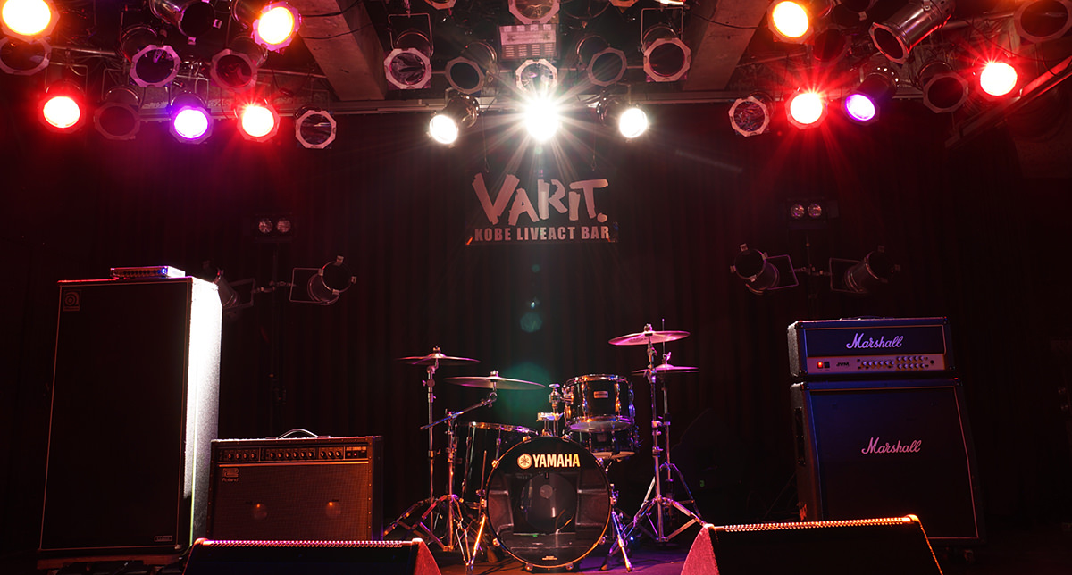 神戸三宮のライブハウス「VARIT.」